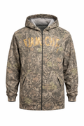 Franchize Reversible Camo Zip-Up Hoodie Jacket